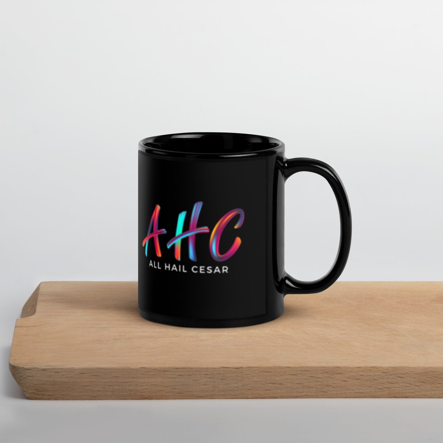 Black Glossy Mug