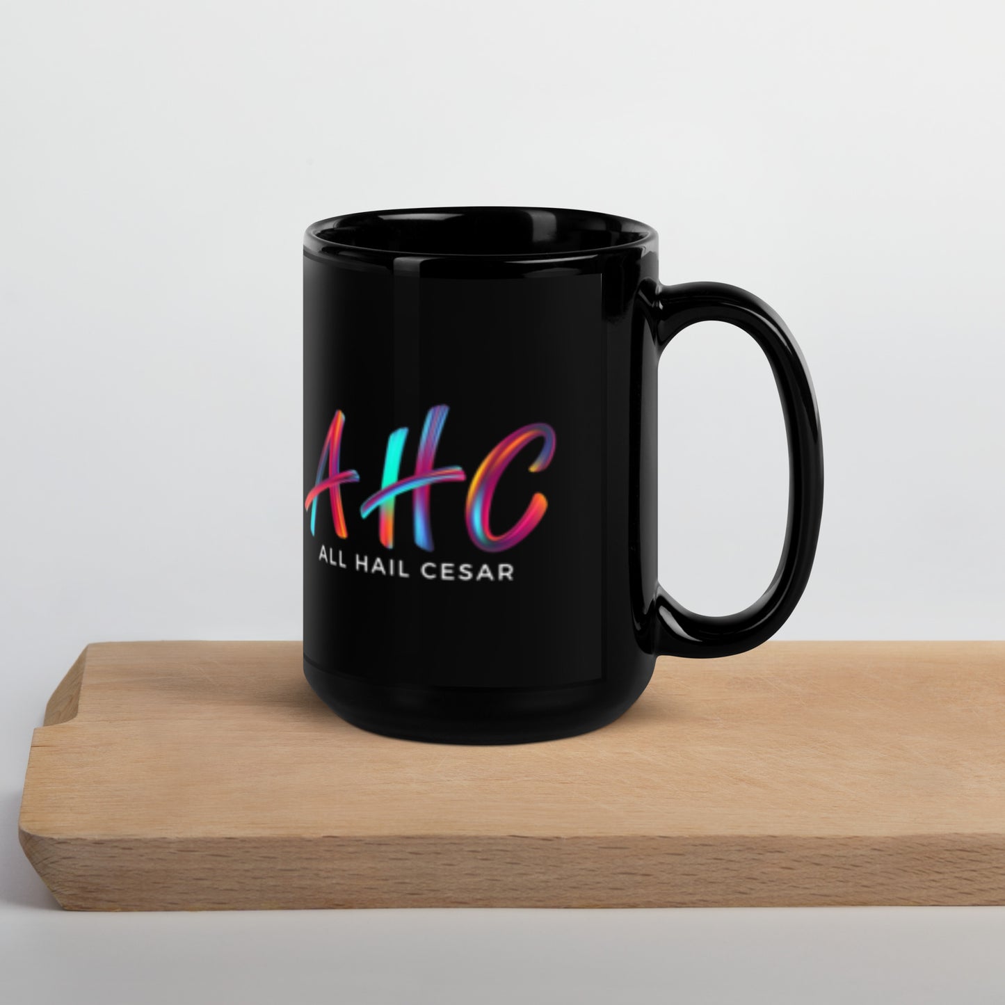 Black Glossy Mug